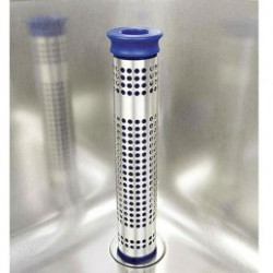 Bonde de surverse PA/K250+FILTRE-C pour plonges de 250 mm