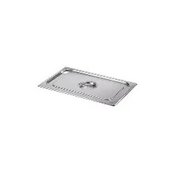 Couvercle pour bac GN 1/3 1/3‑C en inox