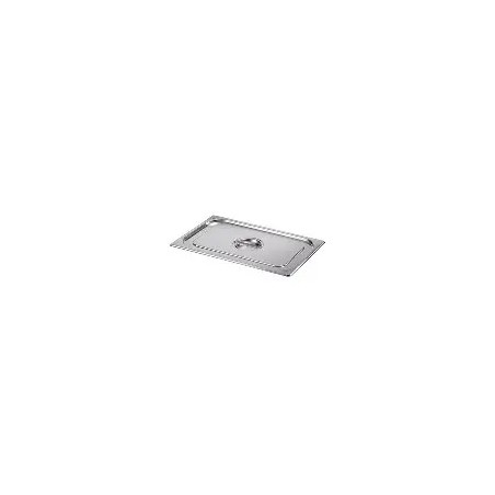Couvercle pour bac GN 1/3 1/3‑C en inox