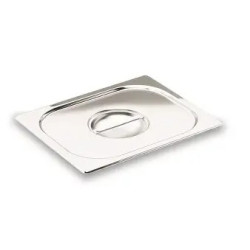 Couvercle inox avec poignée GN 1/6 standard