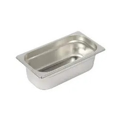 Bac gastronorm GN 1/3 h100 mm pour cuisine professionnelle