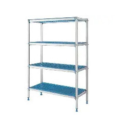 Rayonnage linéaire aluminium RLA/135-4/EF 4 niveaux GN