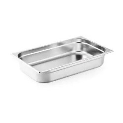 Bac gastronorm inox GN 1/1 h100 mm 1/1‑100 – capacité env. 14 L