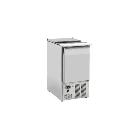 Saladette de préparation CSAP1P GN 1/1 avec plan de travail inox (H x L x P) 89 X 70 X 45 mm