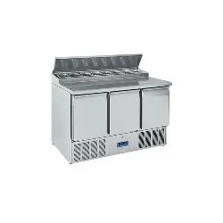 Saladette réfrigérée CSA3P816 3 portes 8 x GN 1/6