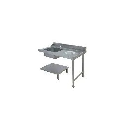 Table de prélavage "droite" DLVS‑D12 – tous modèles