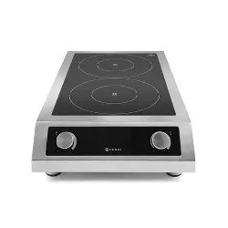 Plaque induction double HENDI 239346 2 x 3500 W – 400 V