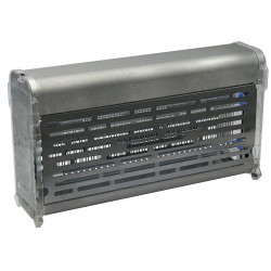Exterminateur d'insectes inox LED 2x7W - Protection 180m² restaurants