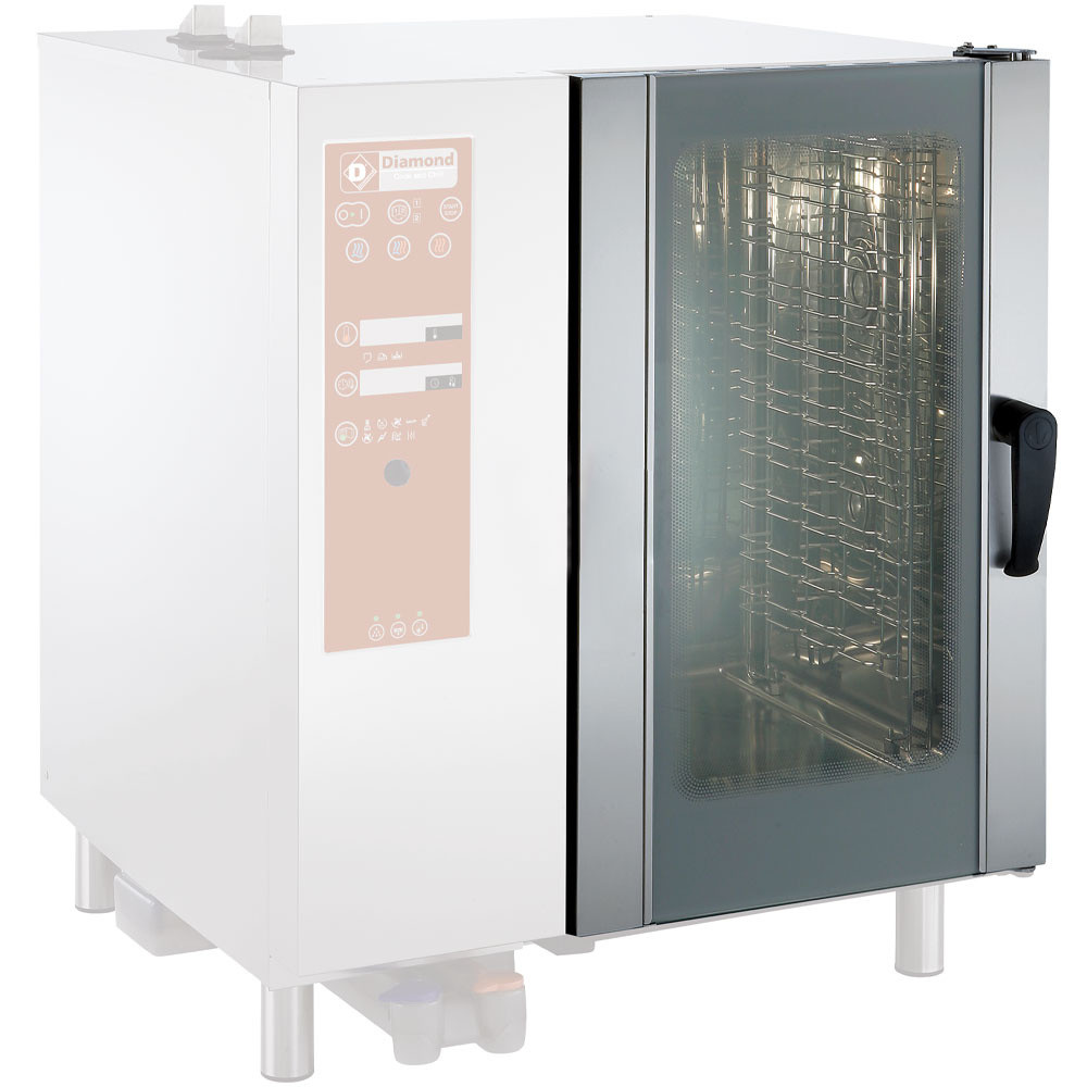 Porte charnières à gauche DIAMOND - Accessoire four professionnel