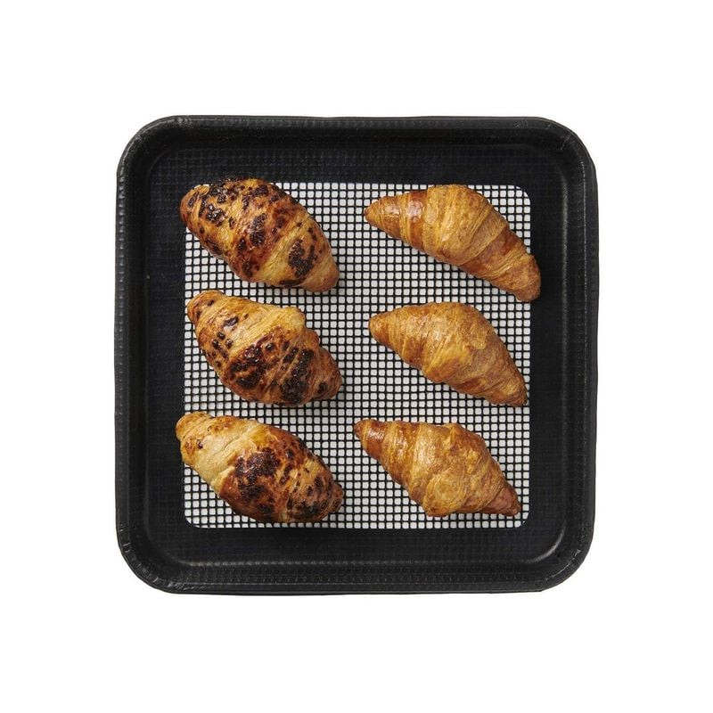 Set 2 plateaux téflon perforé DIAMOND - Cuisson professionnelle