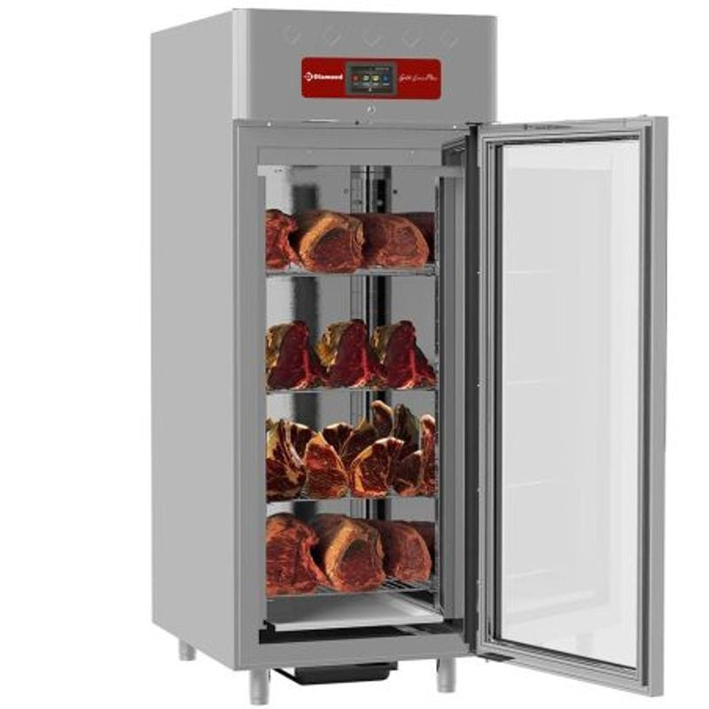 Armoire de maturation dry aging DIAMOND 850L - Porte vitrée, 20xGN 2/1