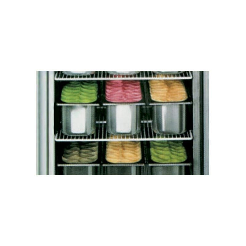 Armoire conservation glaces DIAMOND 700L ventilée - 54 bacs 5L