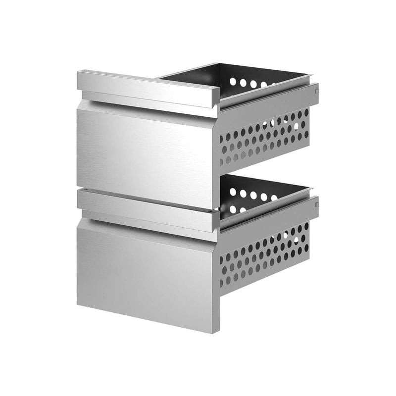 Kit bloc 2 tiroirs 1/2+1/2 DIAMOND - Optimisez votre espace froid