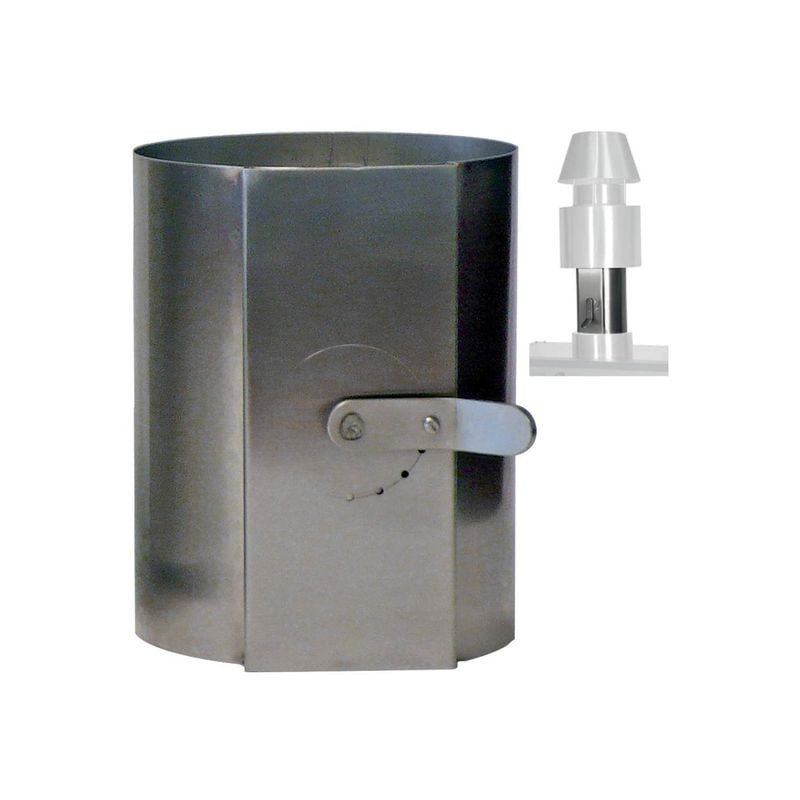 Régulateur flux d'air Diamond pour fours BBQ - Amélioration du tirage