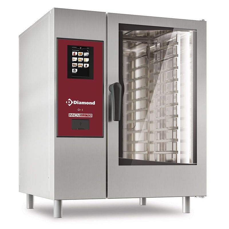 Four électrique DIAMOND TOUCH - Cuisson vapeur et convection 10x GN1/1