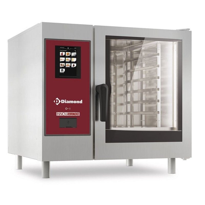 Four gaz DIAMOND TOUCH - Cuisson vapeur et convection professionnelle