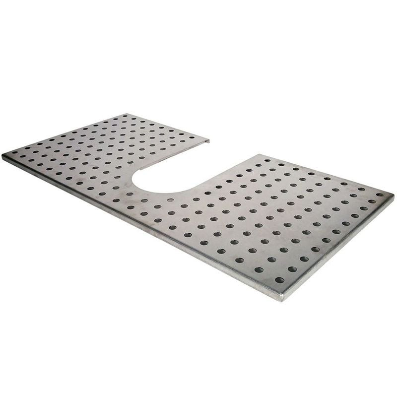 Support DIAMOND CBQ-075 : Maintien plats chauds pour BBQ à charbon