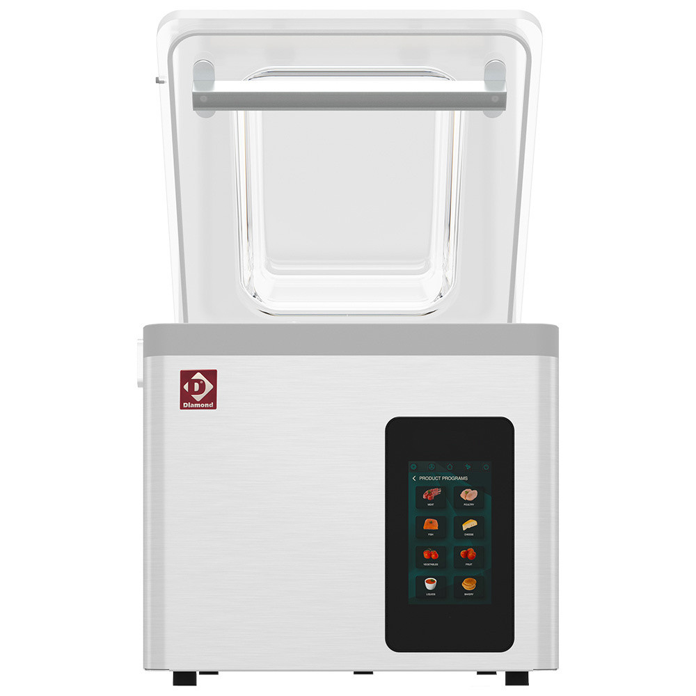 Machine sous vide DIAMOND - Cuve inox 370x350x150 mm - Écran tactile