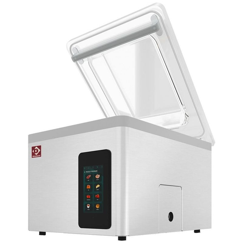 Machine sous-vide DIAMOND - Cuve inox 460x420x180 mm, écran TOUCH