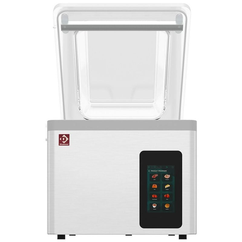 Machine sous-vide DIAMOND - Cuve inox 460x420x180 mm, écran TOUCH