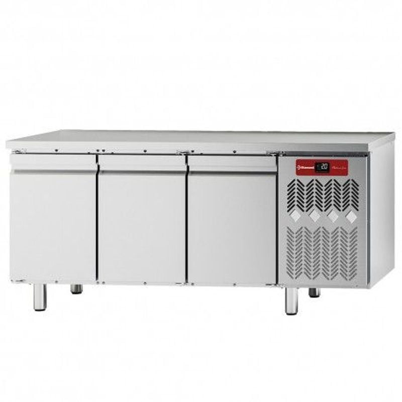 Table frigorifique ventilée DIAMOND 3 portes GN 1/1 - Professionnelle