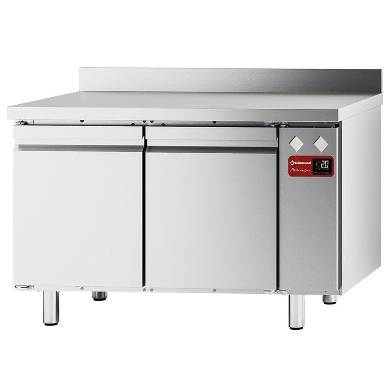 Table réfrigérée murale DIAMOND 260L - 2 portes GN 1/1 ventilée