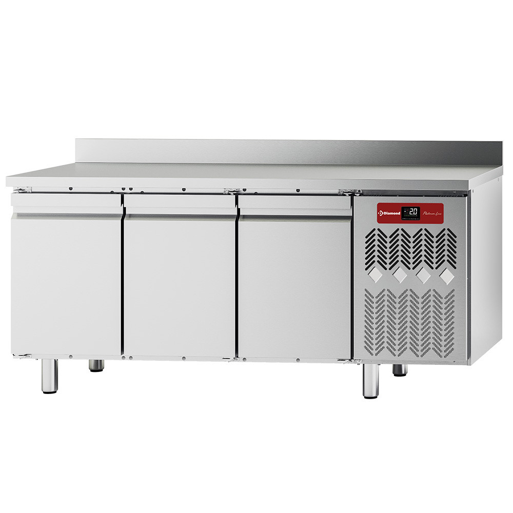 Table frigorifique murale DIAMOND 3 portes GN 1/1, 405 litres ventilée