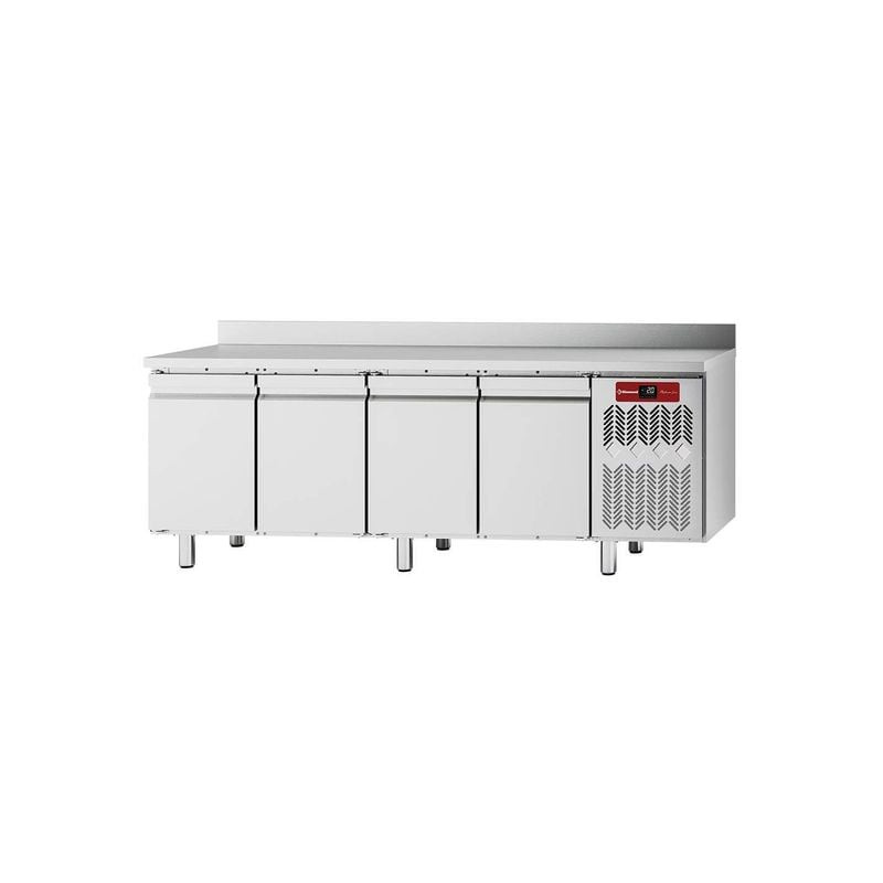 Table réfrigérée murale DIAMOND 4 portes GN 1/1 - 550 litres ventilée