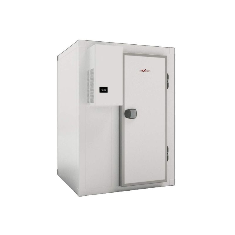Chambre froide positive ISO 60 avec groupe intégré - DIVERSO - 4,07 m³