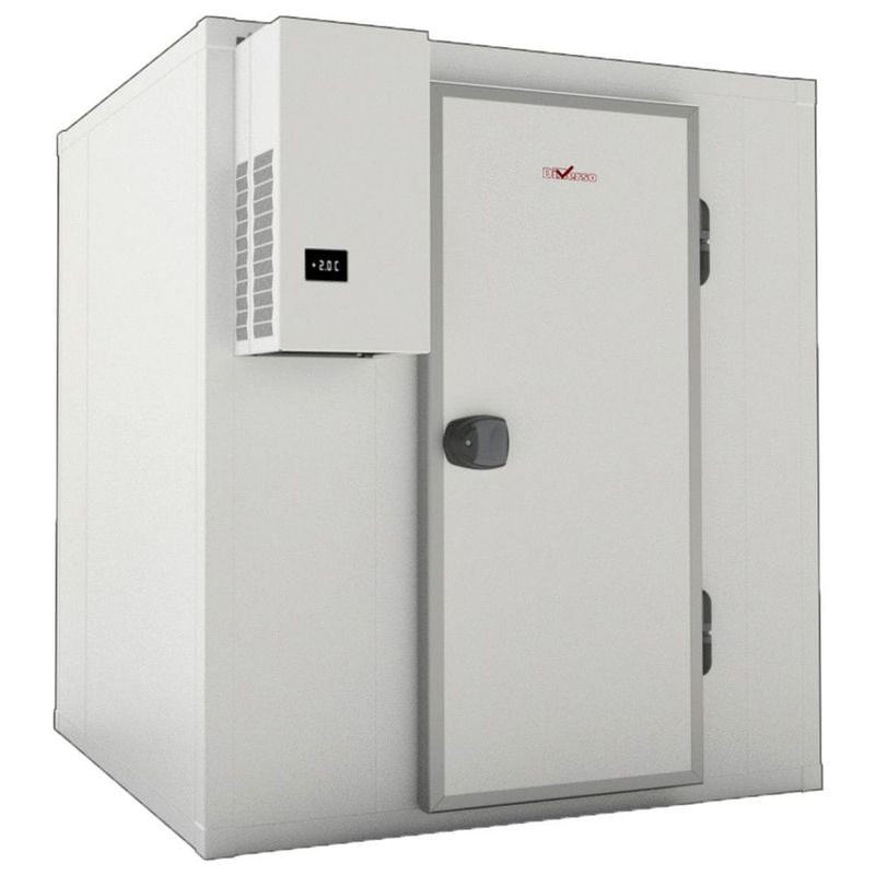 Chambre froide négative DIVERSO ISO 80 avec groupe -25°C, 8,37m³