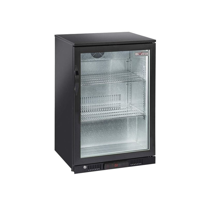 Refroidisseur arrière bar DIVERSO 133L - Porte vitrée, classe B