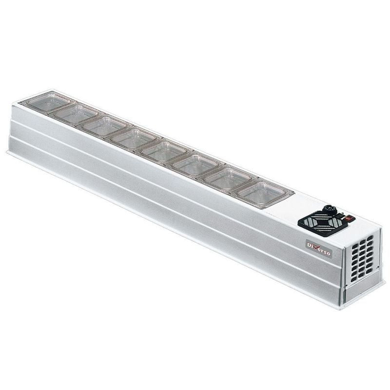 Structure frigorifique DIVERSO 8x GN 1/6 h150 mm - Saladette compacte