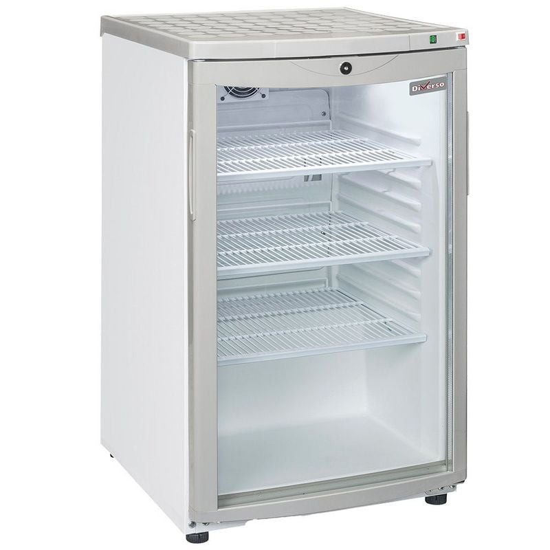 Vitrine frigorifique DIVERSO 115L - Compacte et ventilée pour CHR