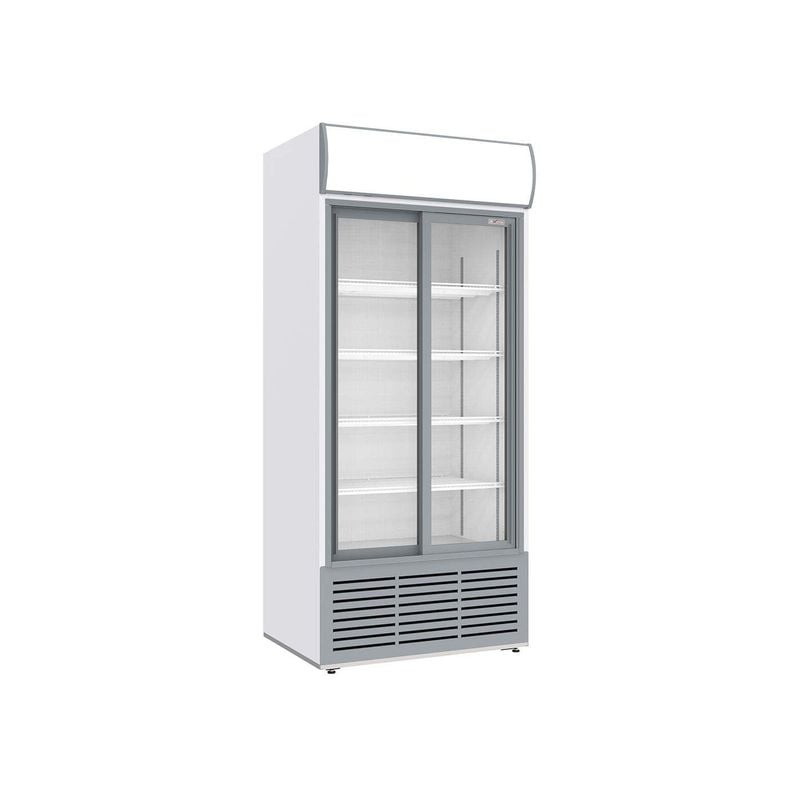 Vitrine réfrigérée DIVERSO 783L - Ventilée positive avec éclairage
