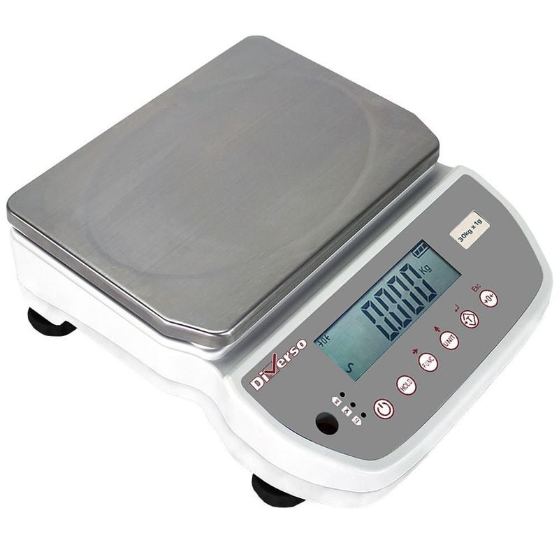 Balance électronique professionnelle DIVERSO 30kg précision 1g en inox