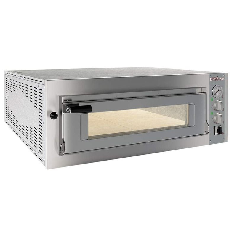 Four électrique 4 pizzas DIVERSO - Professionnel 350mm, 1 chambre