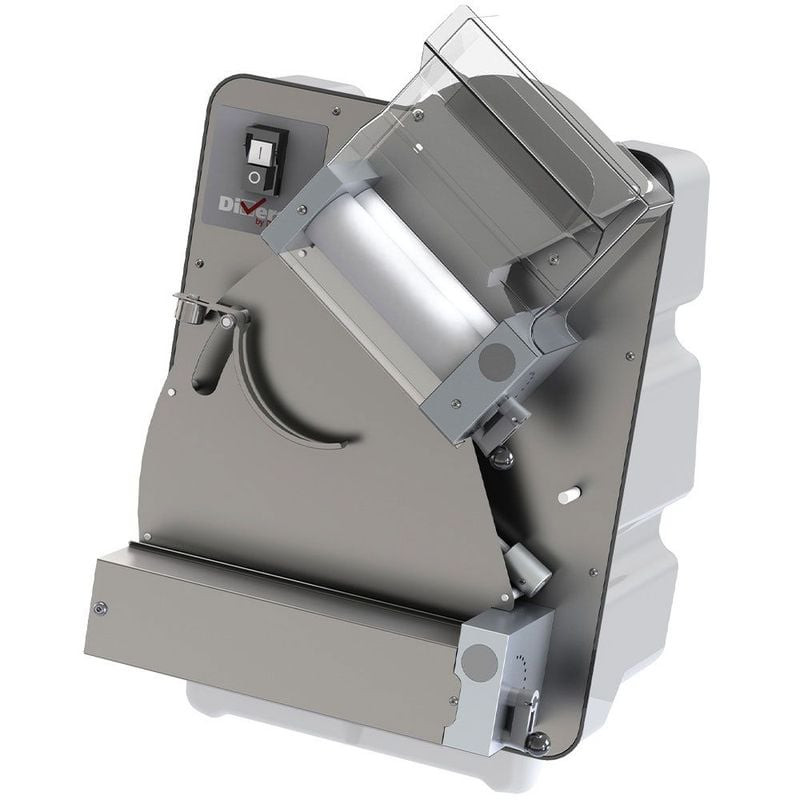 Laminoir DIVERSO 300 mm - Rouleaux inclinés téflon pour pizzas