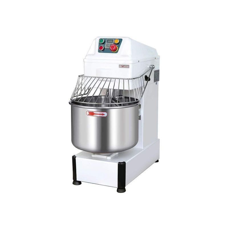 Pétrin à spirale DIVERSO 34L - 2 vitesses, timer, roues - Boulangerie