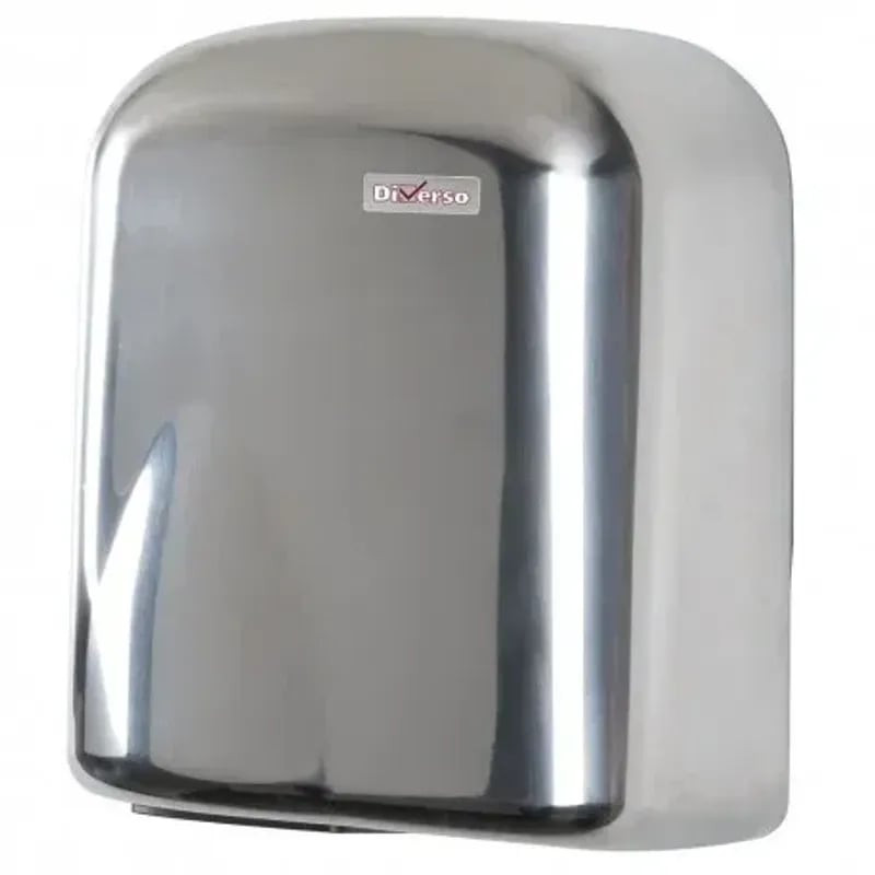 Sèche-mains DIVERSO mural inox - Séchage rapide en 20 secondes