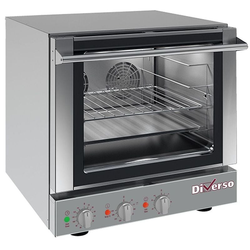 Four DIVERSO à convection avec salamandre - 4 niveaux professionnel
