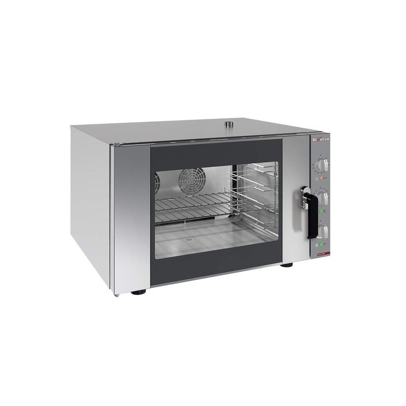 Four électrique vapeur-convection DIVERSO - Capacité 4 platines GN 1/1
