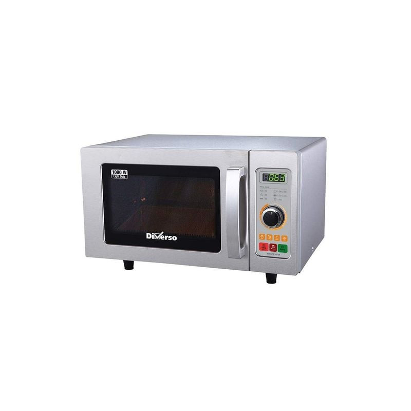 Four micro-ondes DIVERSO 25L 1000W - Professionnel en inox mécanique