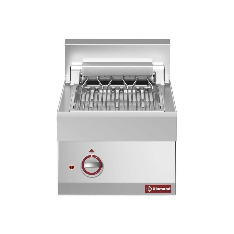 Grill-vapeur électrique 1/2 module Diverso - Cuisson rapide et saine