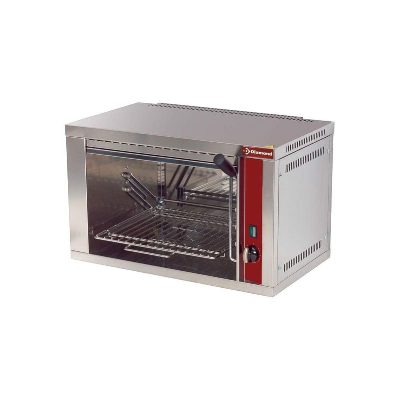 Salamandre électrique Diverso WR-ES40-50 - Grille réglable par levier