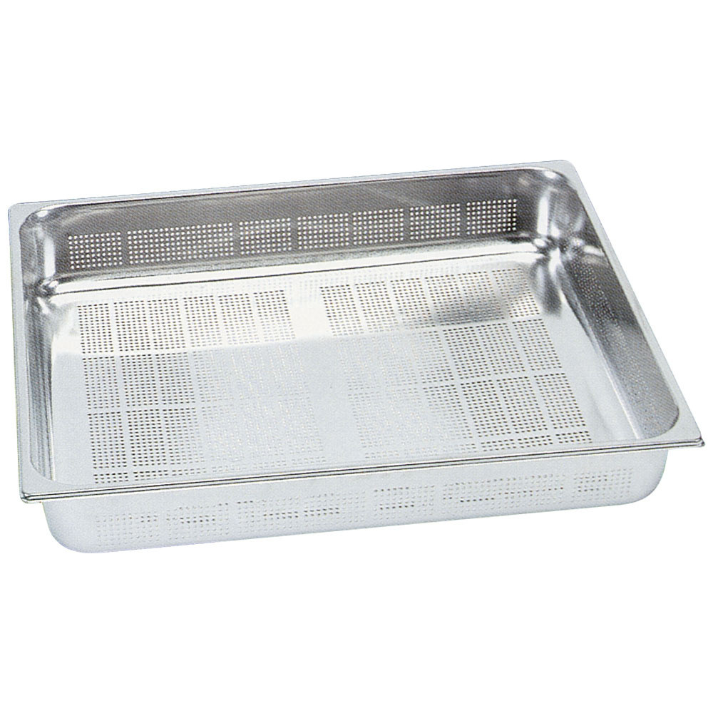 Bac gastronorm DIAMOND fond perforé 65 mm - Stockage et égouttage