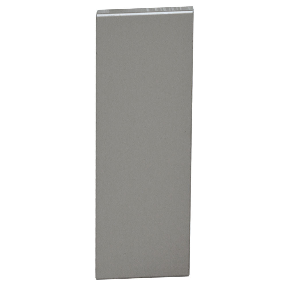 Finition latérale Diamond PRO 600 - Panneau acier inox pour cheminée