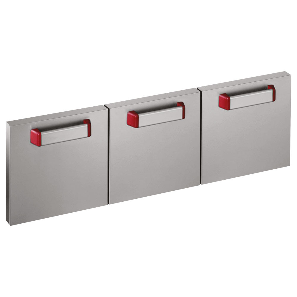 Portes soubassement 1100 mm DIAMOND - Acier inox 18/10 AISI 304