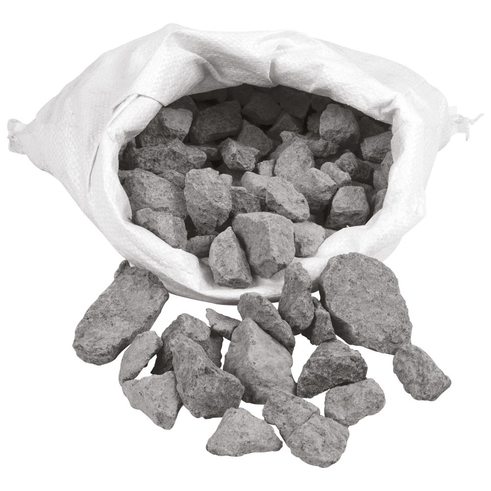 Sac pierre de lave 6 kg Diamond - 1/2 module pour grill HORECA