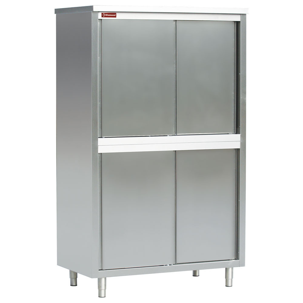 Armoire haute DIAMOND portes coulissantes - Cuisine professionnelle