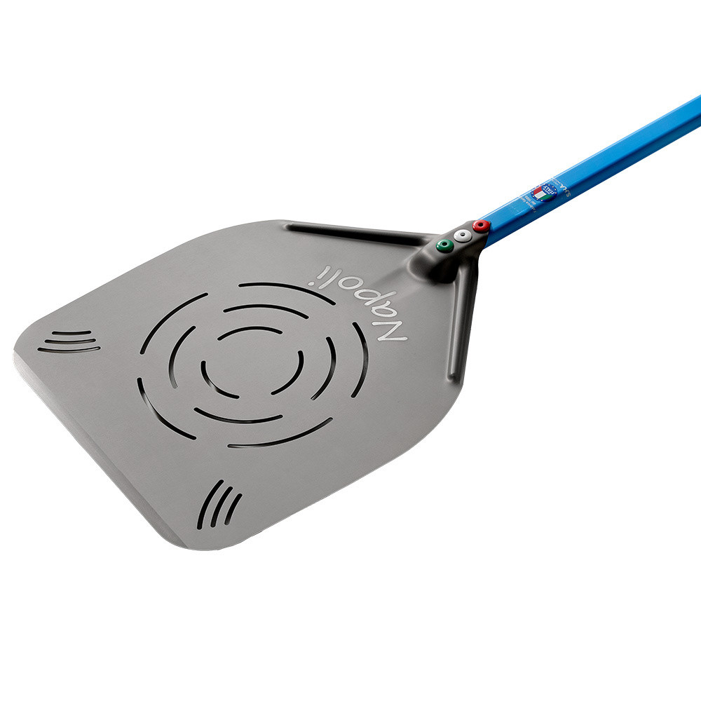 Pelle Napoletana DIAMOND 320 mm - Pelle perforée aluminium pro